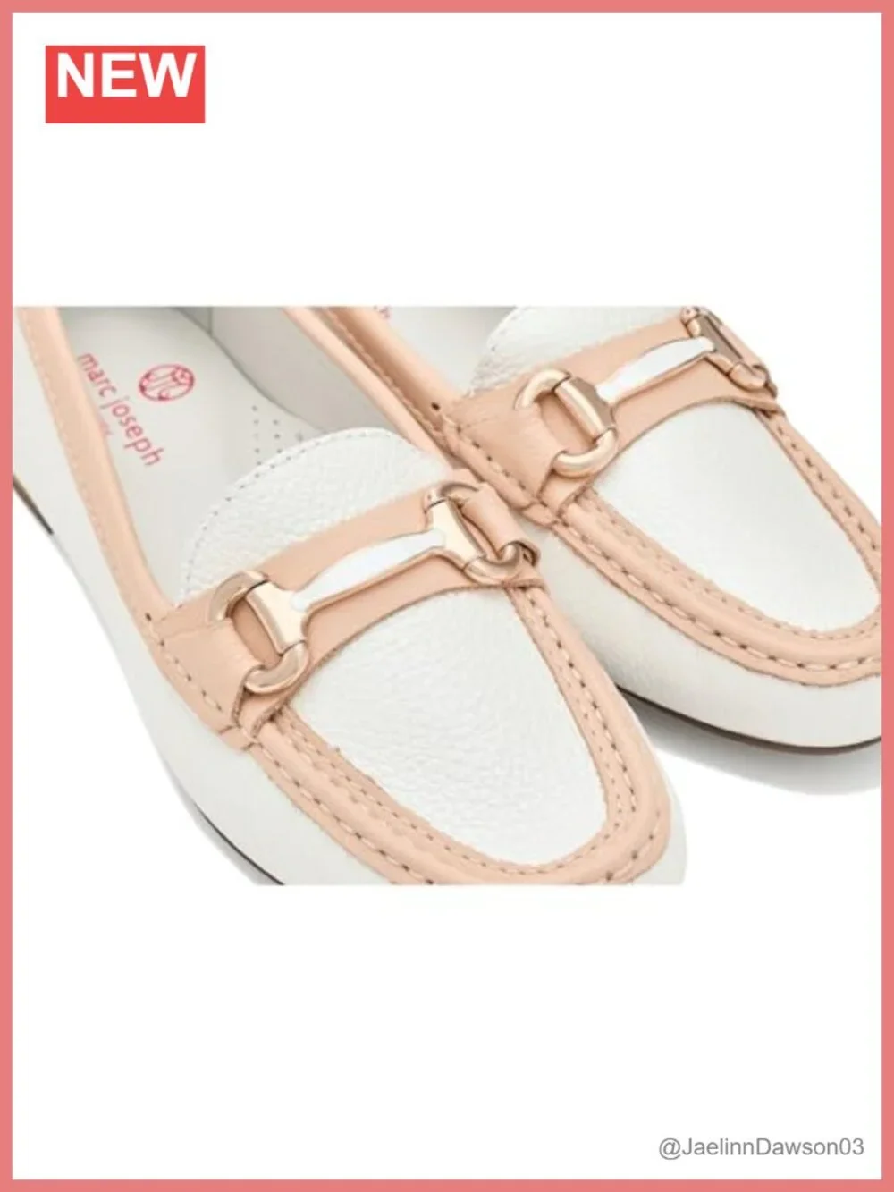 Women's Leather Loafers Slip-On Comfort Flat Shoes Gel Cushion